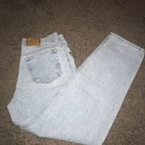 Vintage Light washed Mom jeans